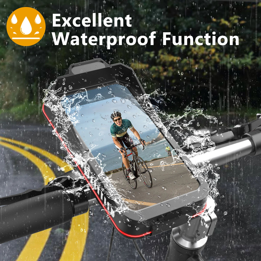 Wasserdichte Fahrrad-Handyhalterung – 4,7–7,0 Zoll
