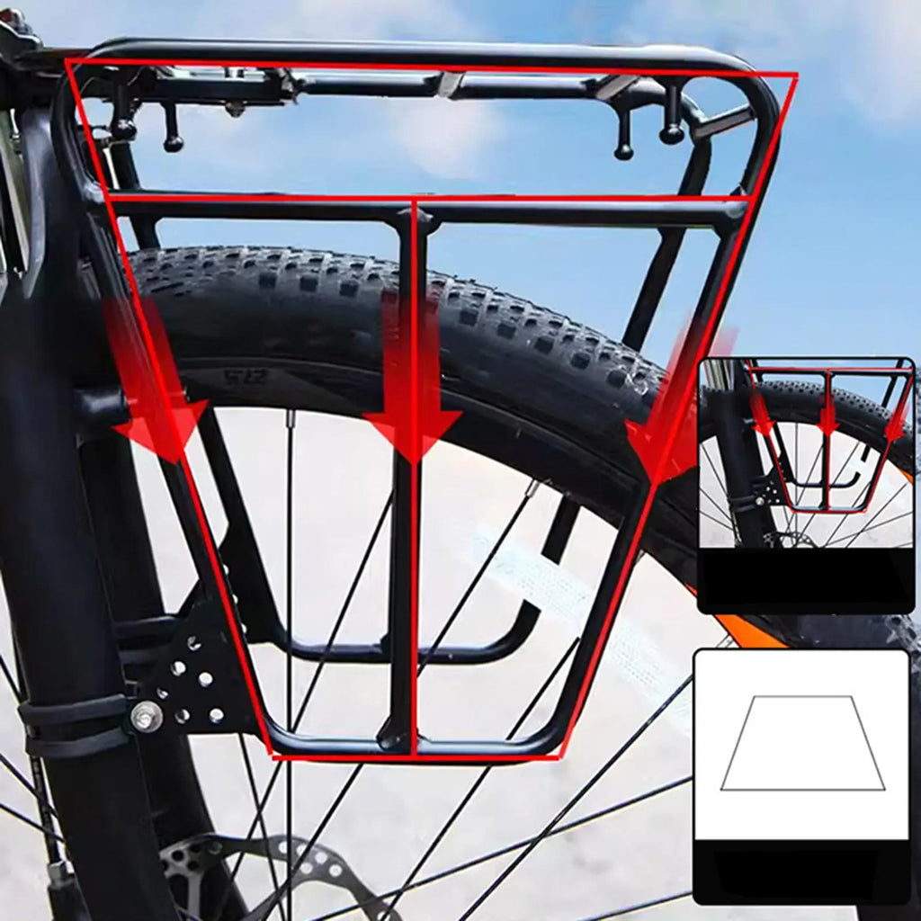 Premium Front-Gepäckträger für MTB & E-Bike