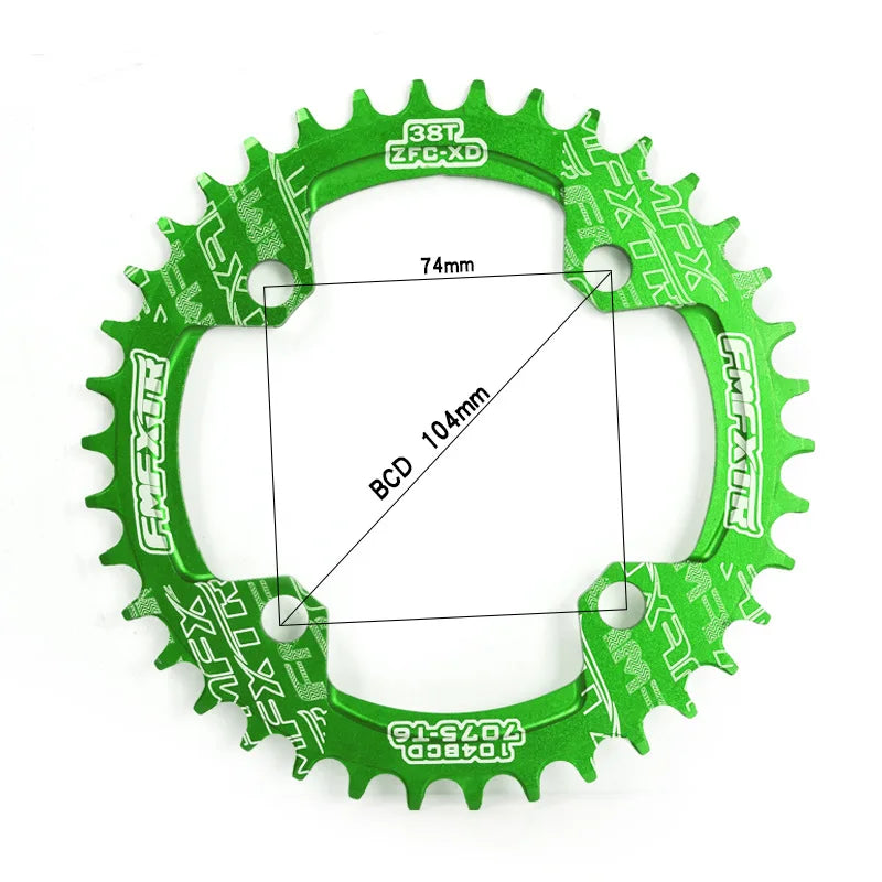 CNC Fahrrad-Kettenblatt 104 BCD – 32T–42T – MTB / E-Bike