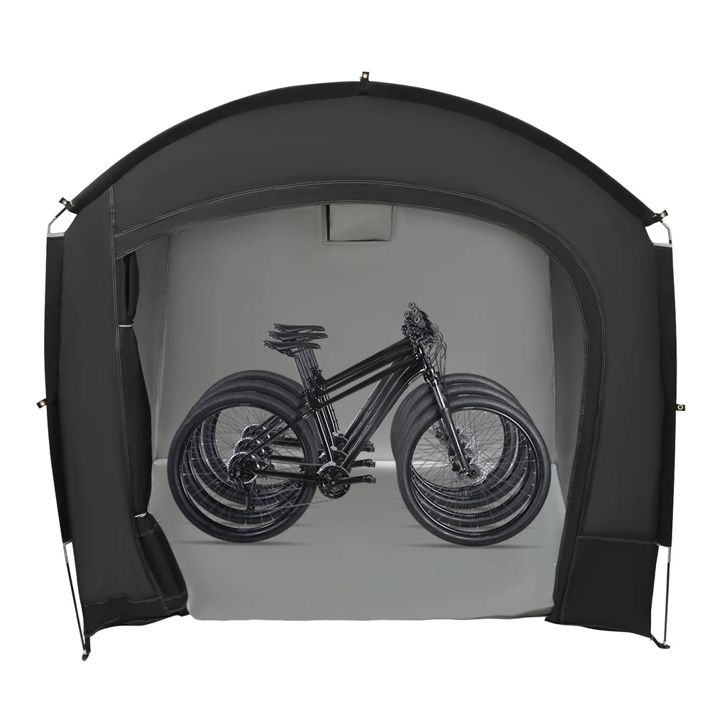 Premium Fahrrad- & E-Bike-Schutzzelt – Platz für bis zu 4 Fahrräder
