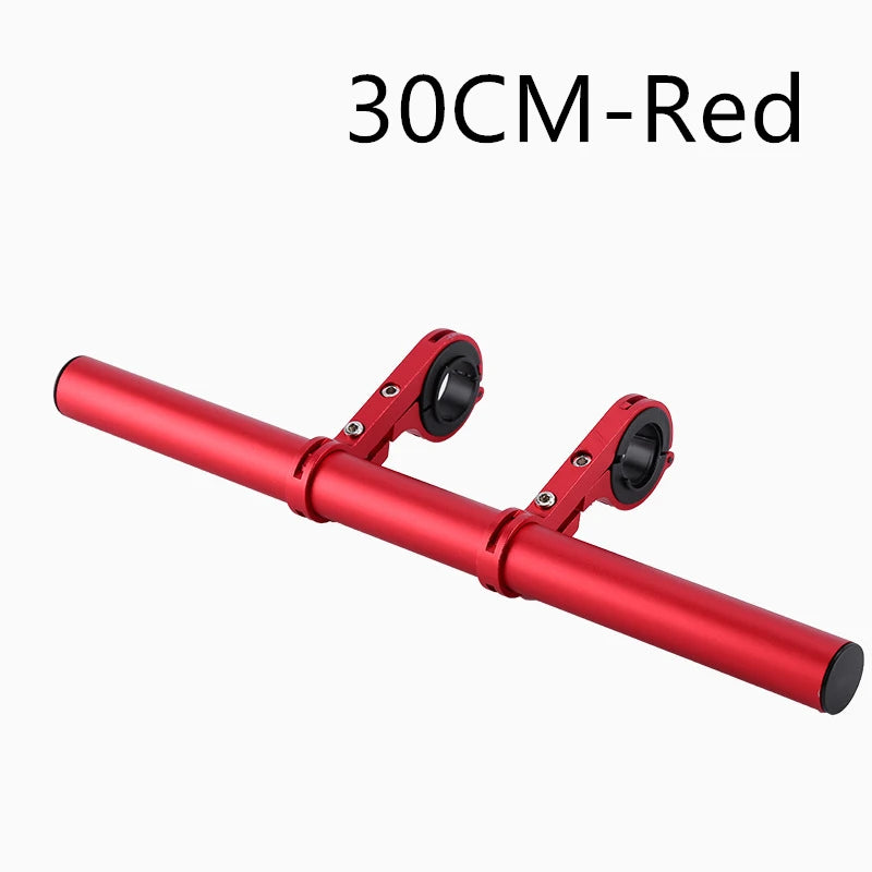 Fahrrad Lenker Erweiterung 10/20/30cm Aluminium Zubehör Halterung MTB Handy Licht