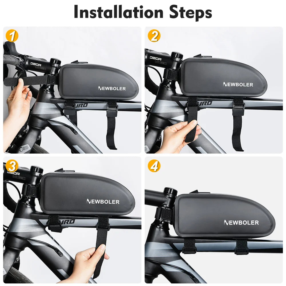 NEWBOLER Wasserdichte Fahrradtasche – kompakt & robust