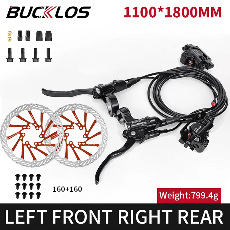 BUCKLOS HD-E635 – Hydraulisches 2-Kolben-Scheibenbremsenset