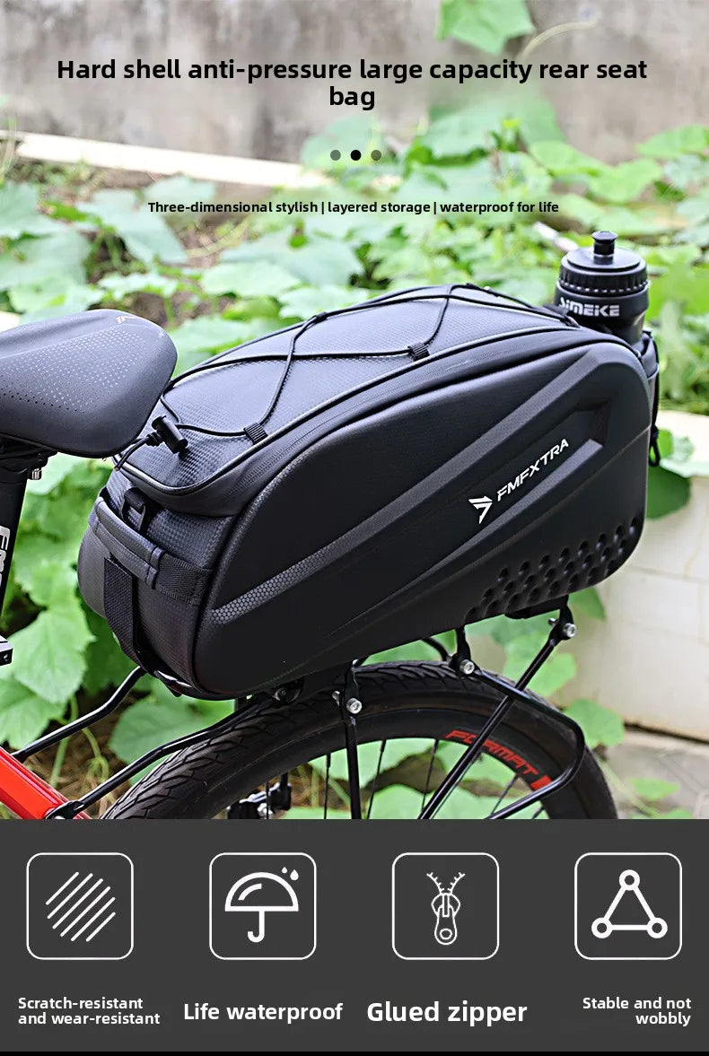 Wasserdichte Fahrrad-Gepäckträgertasche 14 L