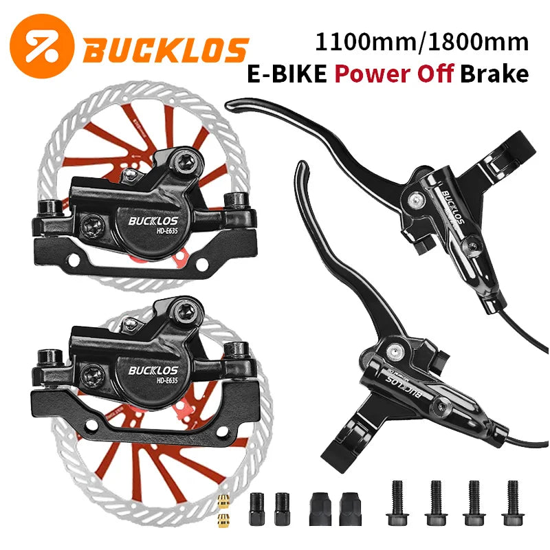 BUCKLOS HD-E635 – Hydraulisches 2-Kolben-Scheibenbremsenset