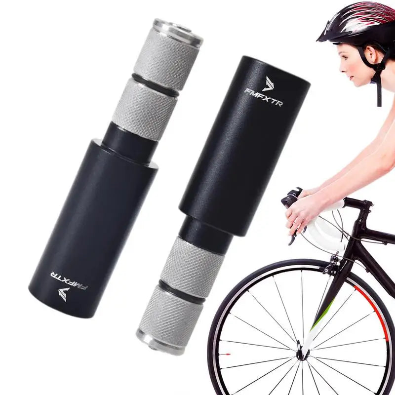 Fahrrad Lenkerverlängerung aus Aluminium – bis 10 cm mehr Platz für Handy, GPS & Licht