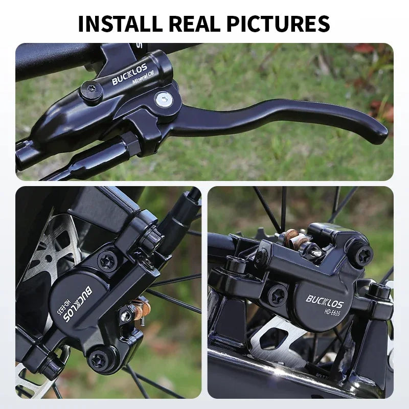 BUCKLOS HD-E635 – Hydraulisches 2-Kolben-Scheibenbremsenset