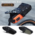 Fahrradtasche 5,8 L – große Satteltasche mit Erweiterungsfunktion
