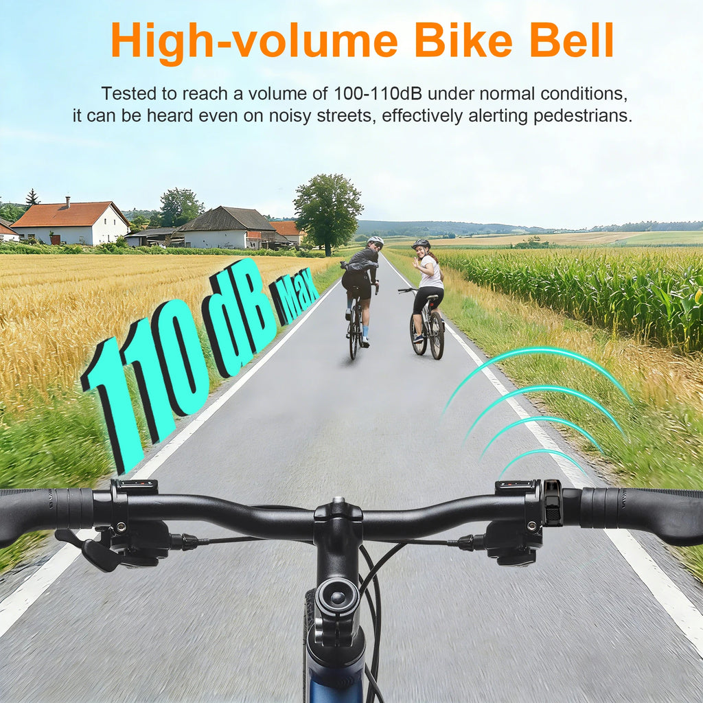 Premium Fahrradklingel – kompakt, laut & robust