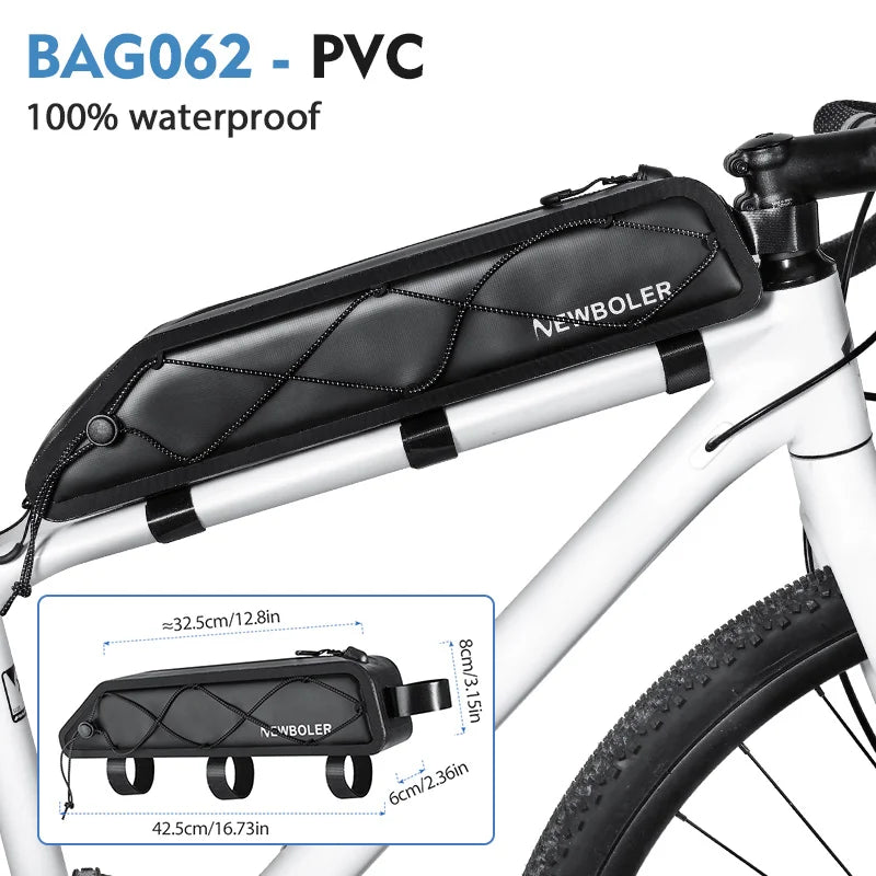 2L Fahrrad-Rahmentasche – wasserdicht & ultraleicht