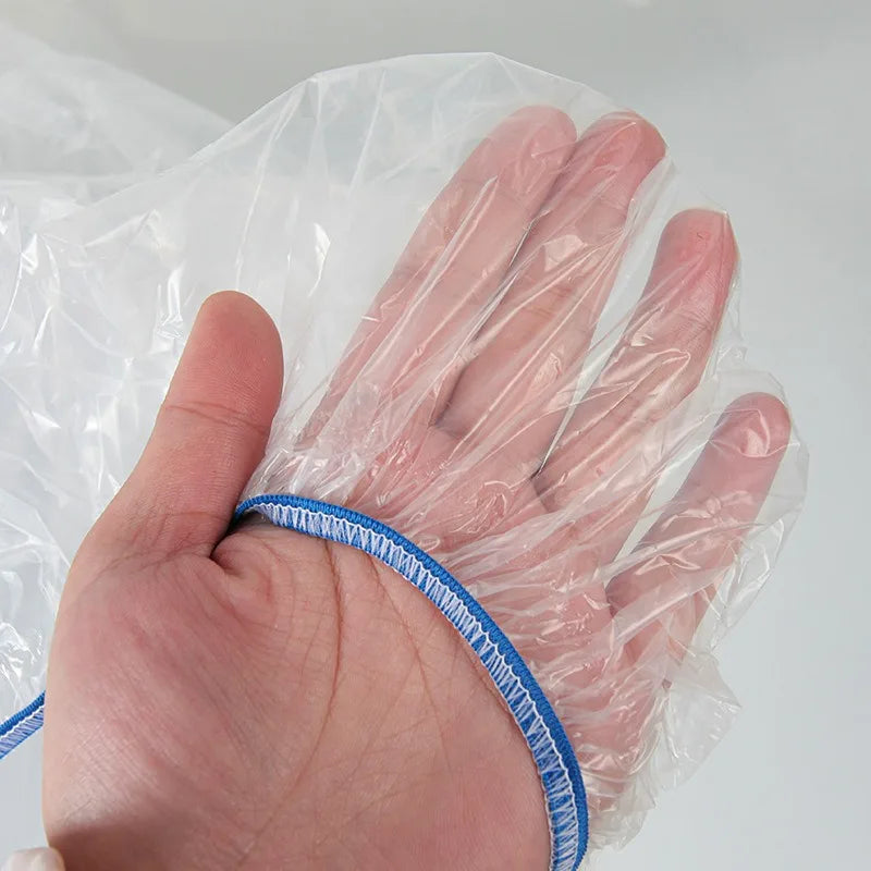Einweg Fahrradabdeckung – Wasserdichter Schutz vor Regen, Staub & Schmutz – transparente Fahrrad- & E-Bike-Abdeckung 200 × 120 cm