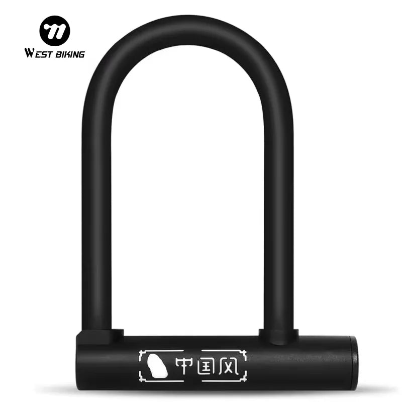 WEST BIKING U-Lock – Robustes Fahrradschloss aus Stahl
