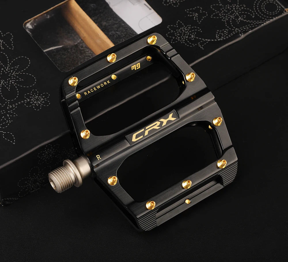 Racework CRX Fahrradpedale Aluminium – Rutschfest & Ultraleicht | MTB & E-Bike
