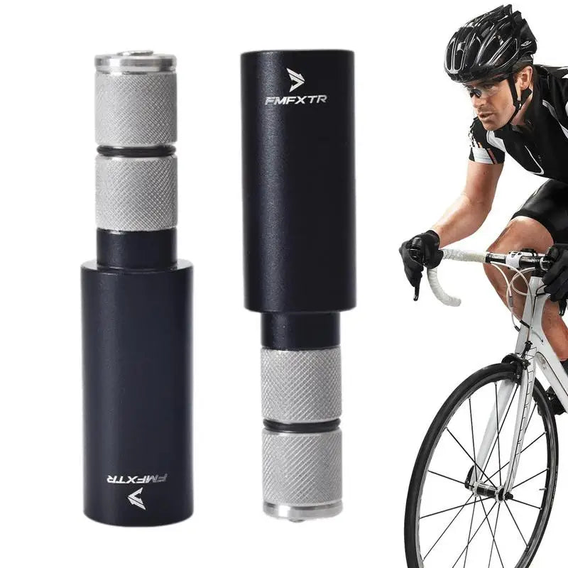 Fahrrad Lenkerverlängerung aus Aluminium – bis 10 cm mehr Platz für Handy, GPS & Licht