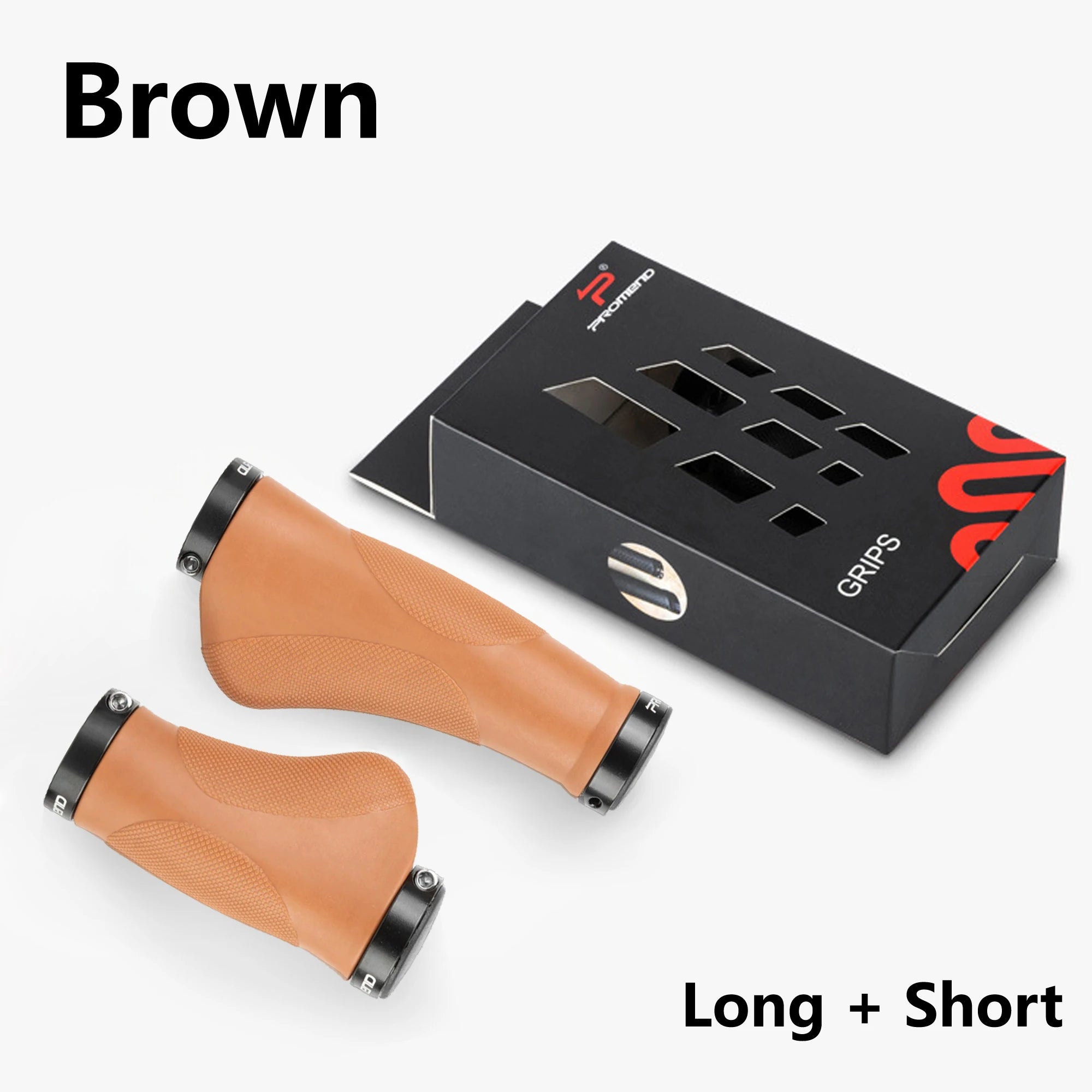 Ergonomische Fahrradgriffe MTB – Lock-On Lenkergriffe mit Handauflage – Mountainbike