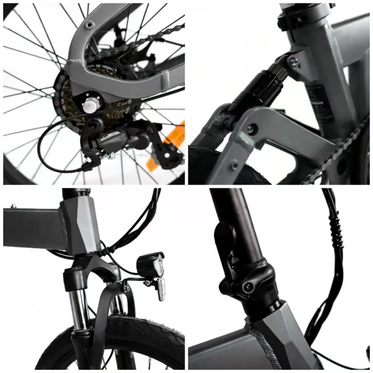 Yangor Y19 Falt-E-Bike – 250W | 48V 15Ah | 20×4,0"