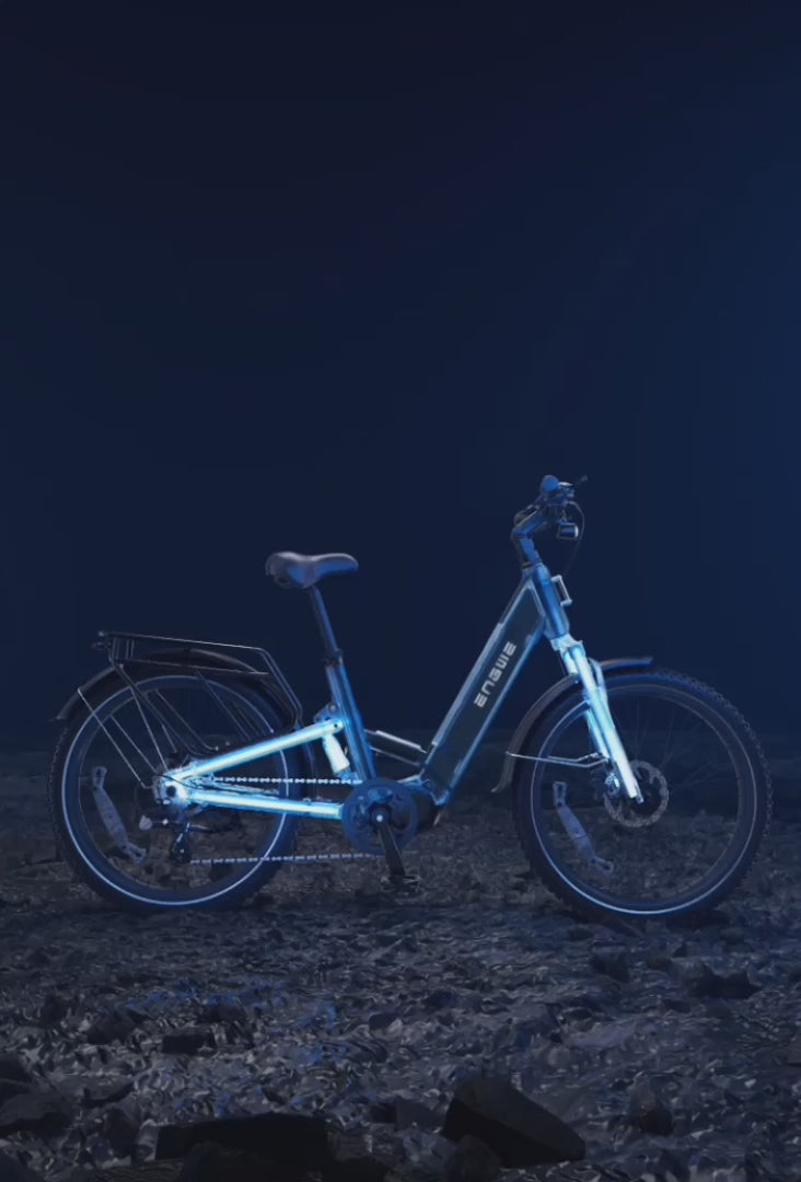 ENGWE E26 3.0 Pro – E-SUV E-Bike mit 100 Nm Mittelmotor, Vollfederung & 135 km Reichweite