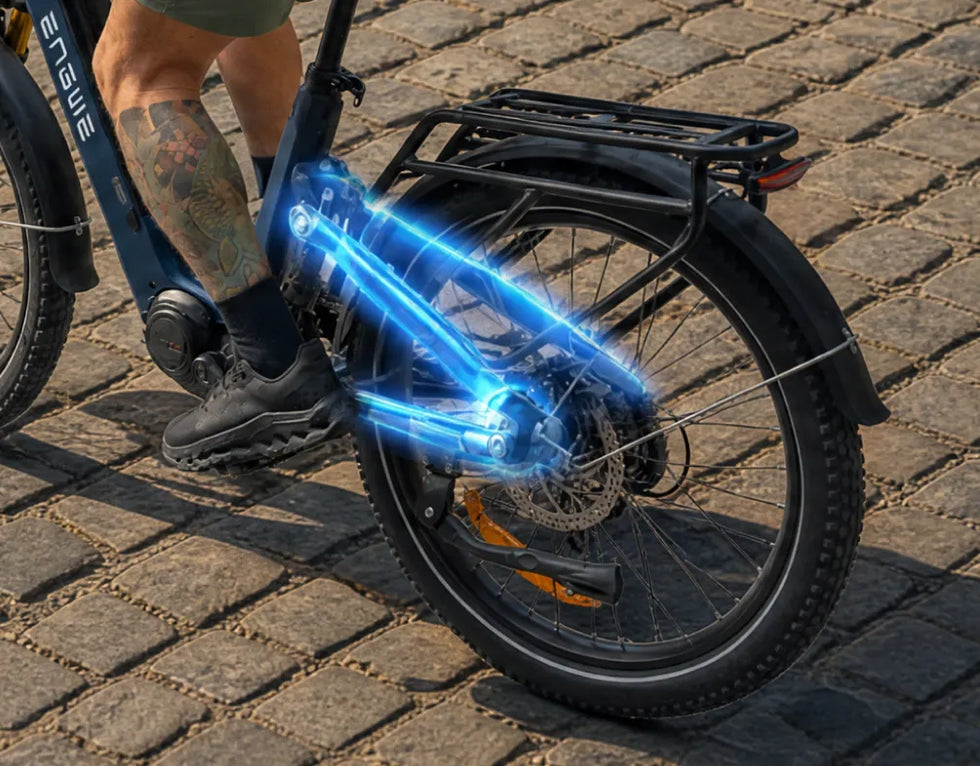 ENGWE E26 3.0 Pro – E-SUV E-Bike mit 100 Nm Mittelmotor, Vollfederung & 135 km Reichweite