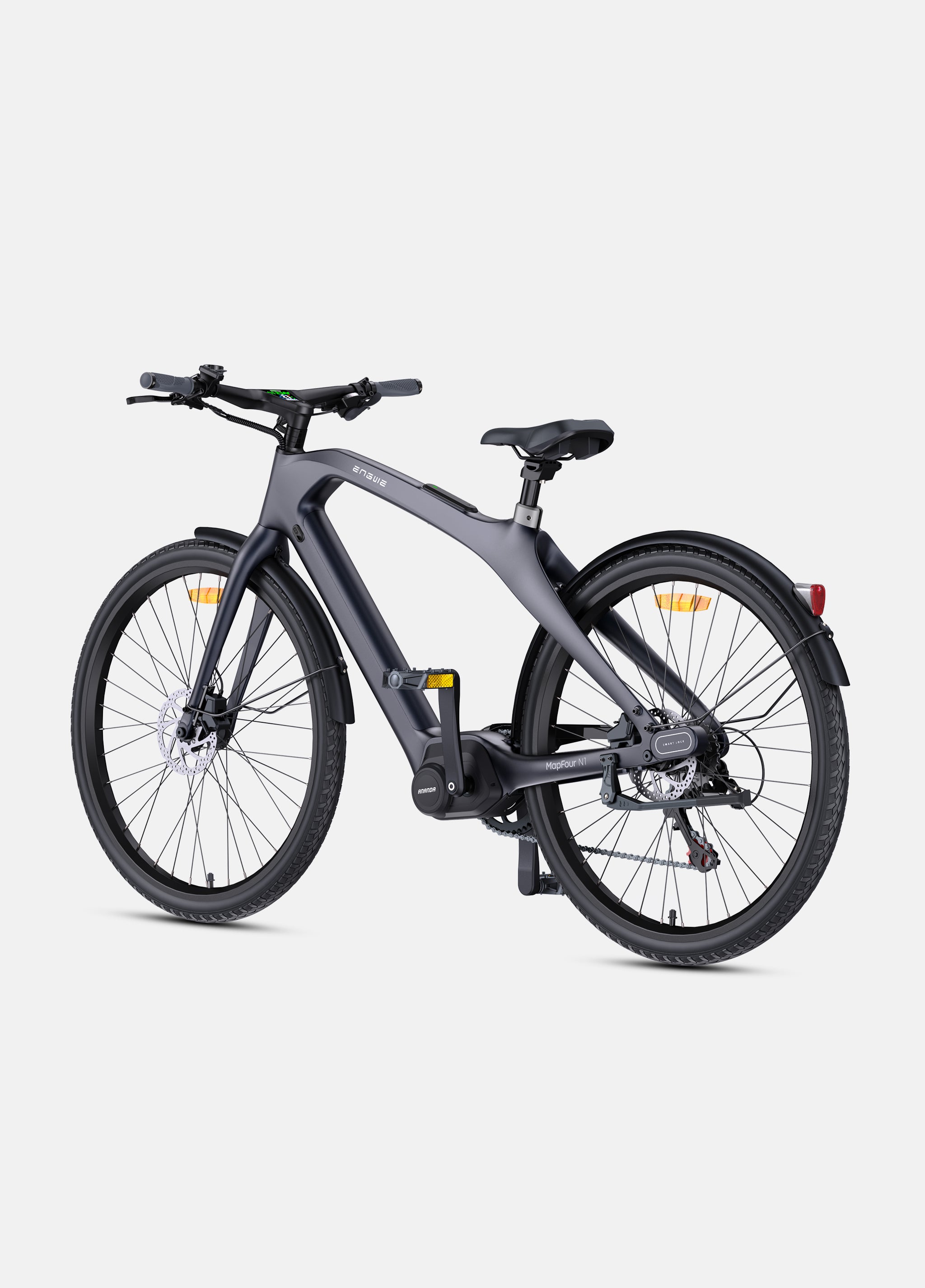 ENGWE N1 Pro – Carbon E-Bike mit 80 Nm Mittelmotor & 100 km Reichweite