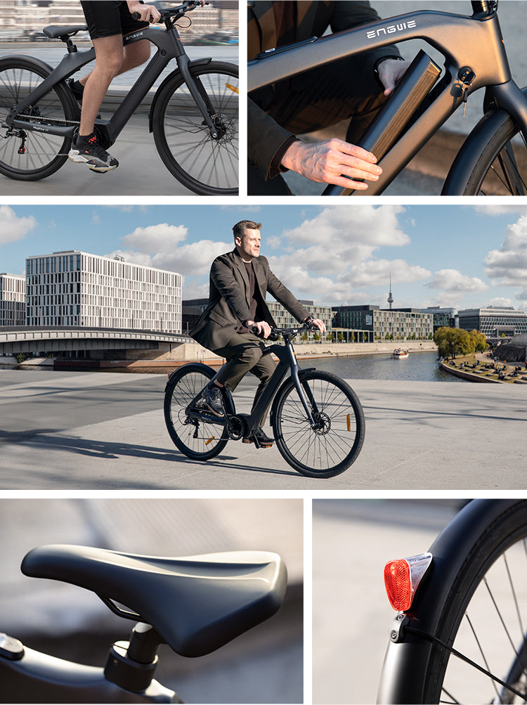 ENGWE N1 Pro – Carbon E-Bike mit 80 Nm Mittelmotor & 100 km Reichweite