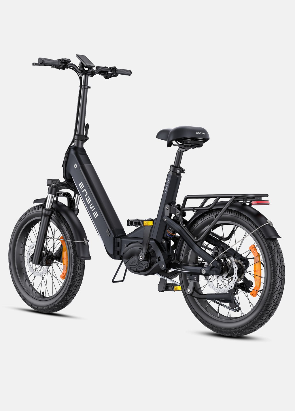 ENGWE L20 3.0 Pro – Faltbares E-Bike mit 100 Nm Mittelmotor, Vollfederung & 160 km Reichweite