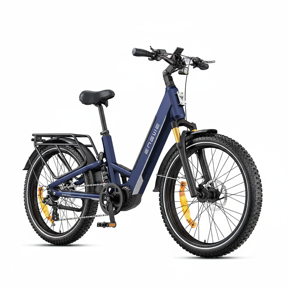 ENGWE E26 3.0 Pro – E-SUV E-Bike mit 100 Nm Mittelmotor, Vollfederung & 135 km Reichweite